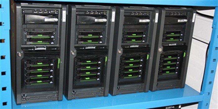 The CFU storage cluster (Photo: DTU Elektro)